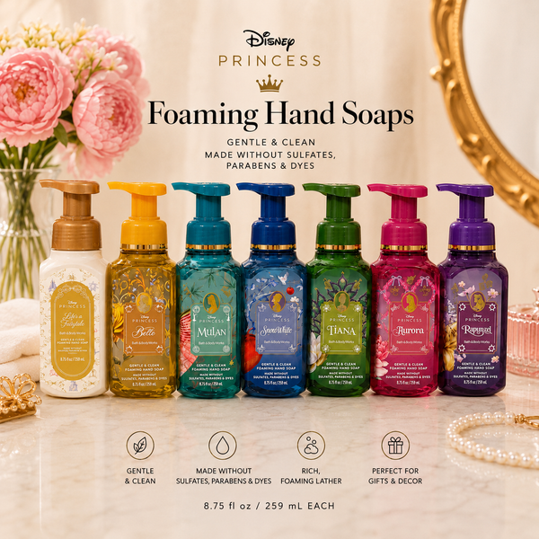 Bath & Body Works Disney Princess Foaming Hand Soap Collection