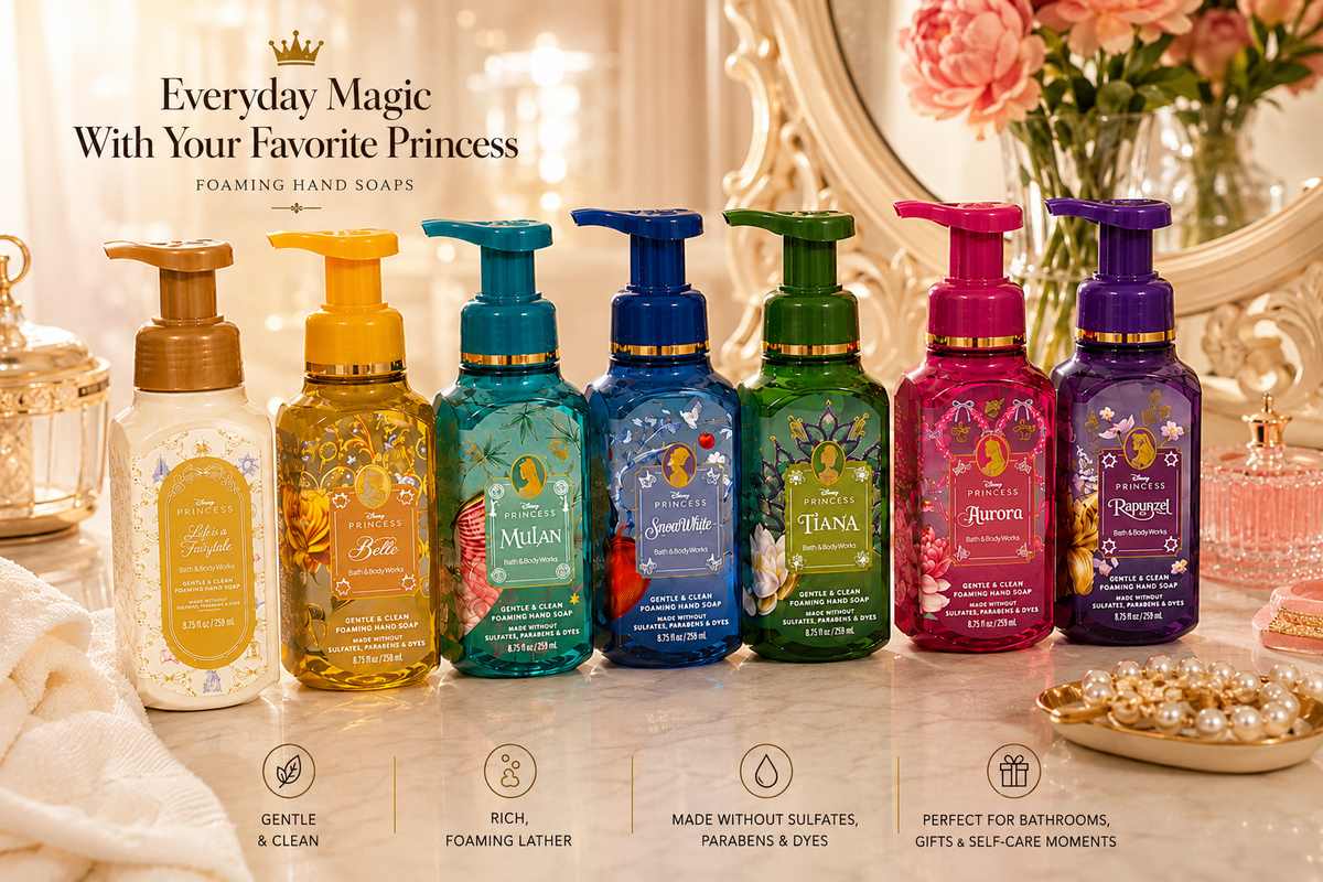 Bath & Body Works Disney Princess Foaming Hand Soap Collection