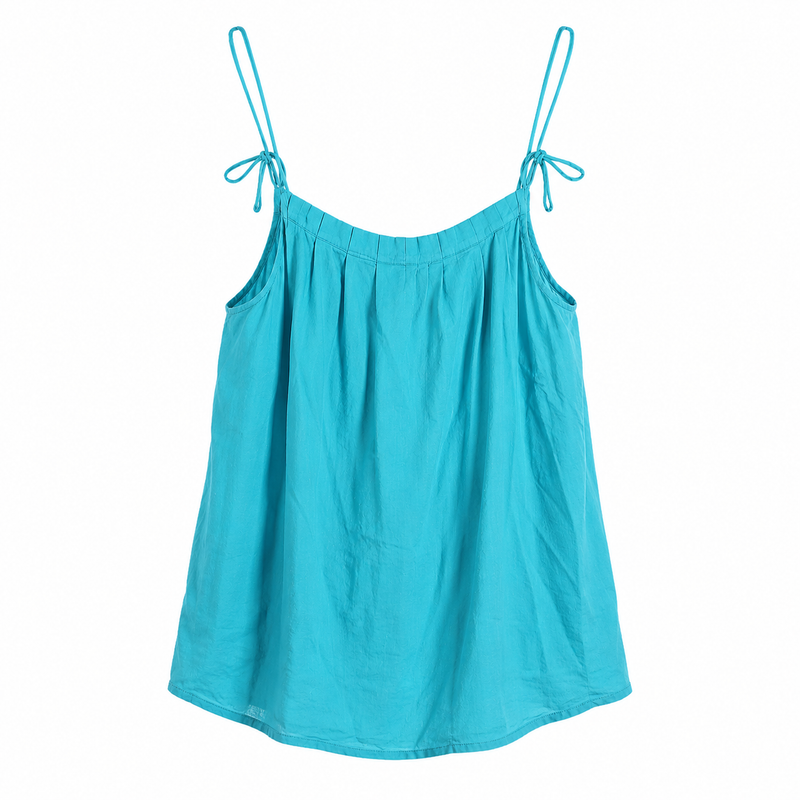 Mudd Teal Button Front Cami