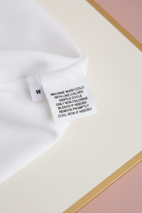 Care Instructions Tag