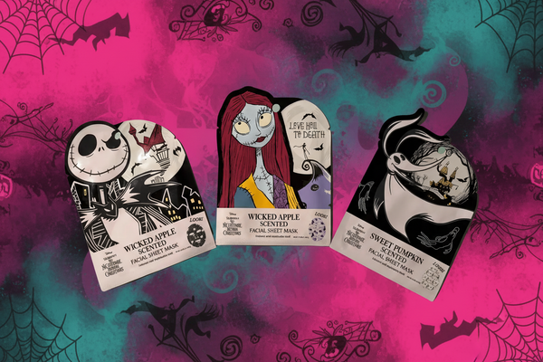 The Nightmare Before Christmas Scented Facial Sheet Masks - SET OF 3